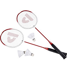 Ракетки для бадмінтону DONNAY 102 6-в-1, червоні
