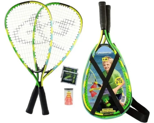 Набір Speedminton Set Junior, зелено-жовтий