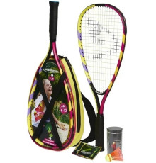 Набір Speedminton Set Junior, жовто-рожевий