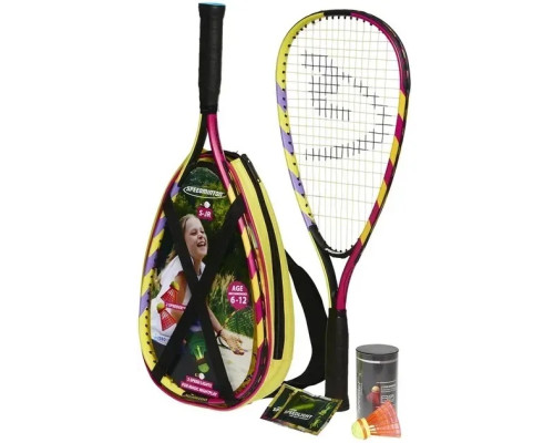 Набір Speedminton Set Junior, жовто-рожевий