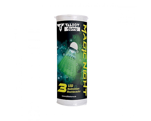 Волани для бадмінтону пластикові TALBOT TORRO MAGIC, 3 шт