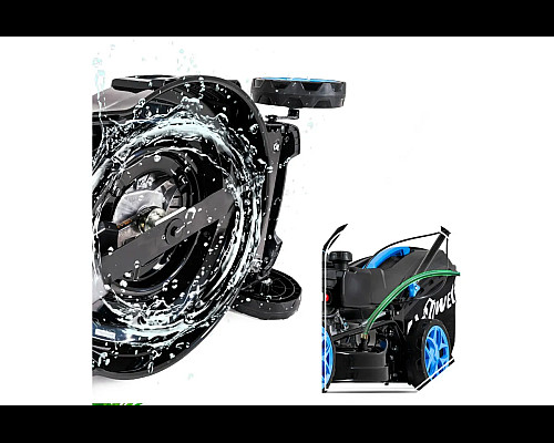 Газонокосарка бензинова Hexwelt 46 см 2,6 кВт з приводом