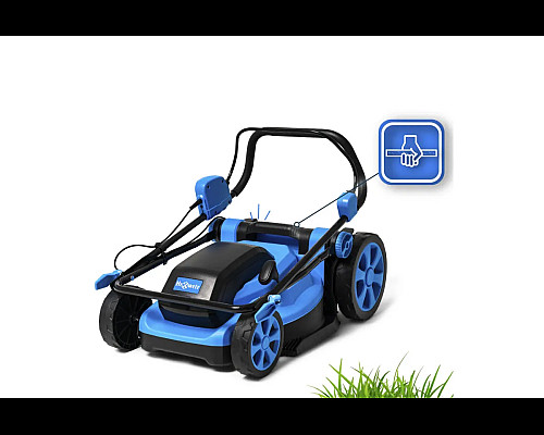 Газонокосарка акумуляторна Hexwelt 40 см 40V 8Ah