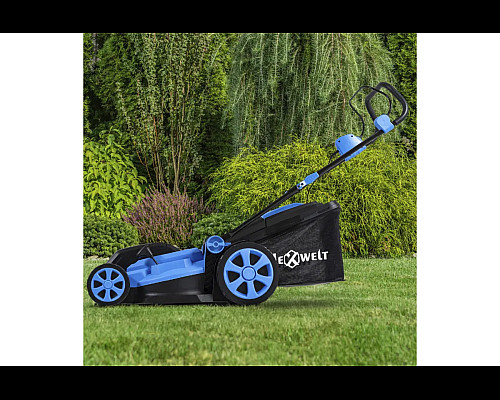 Газонокосарка акумуляторна Hexwelt 40 см 40V 8Ah