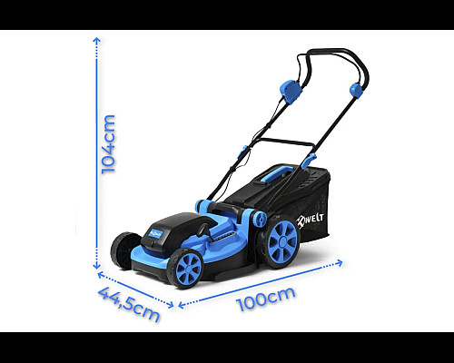 Газонокосарка акумуляторна Hexwelt 40 см 40V 8Ah