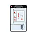 Дошка тактична волейбольна Pure2Improve COACHBOARD VOLLEYBALL