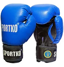 Боксерські рукавички SportKO PK1 - синій/M