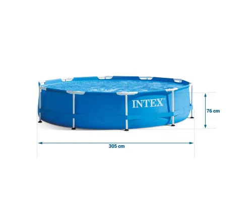 Басейн каркасний 2в1 INTEX 28200, 305 х 76 см, синій Басейн каркасний 2в1 INTEX 28200, 305 х 76 см, синій
