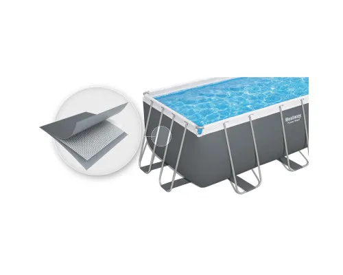 Басейн каркасний прямокутний 10в1 Bestway 56457N, 412 x 201 x 122 см Басейн каркасний прямокутний 10в1 Bestway 56457N, 412 x 201 x 122 см