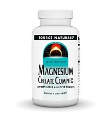 Комплекс хелата магнію Magnesium Chelate Complex 100мш - 250 таблеток