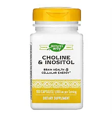 Холін та інозитол (Choline & Inositol) 100 caps