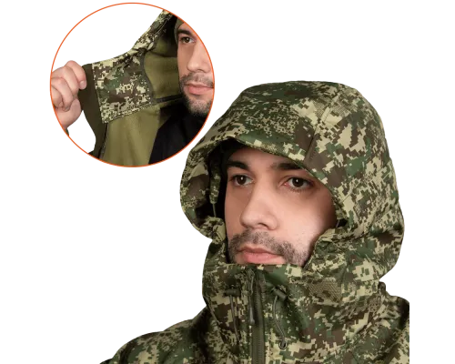 Куртка Stalker SoftShell Хижак НГУ (7495), S Куртка Stalker SoftShell Хижак НГУ (7495), S