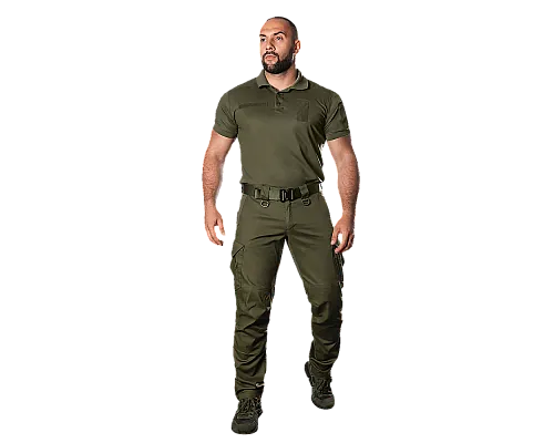 Поло Army ID 2.0 CoolPass Pique LT Олива (8082), L Поло Army ID 2.0 CoolPass Pique LT Олива (8082), L