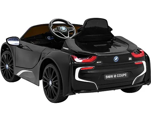 Дитяча акумуляторна машинка BMW I8 Lift Battery Car Чорна Дитяча акумуляторна машинка BMW I8 Lift Battery Car Чорна