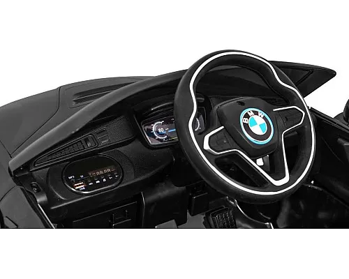 Дитяча акумуляторна машинка BMW I8 Lift Battery Car Чорна Дитяча акумуляторна машинка BMW I8 Lift Battery Car Чорна