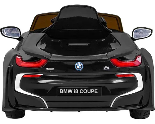Дитяча акумуляторна машинка BMW I8 Lift Battery Car Чорна Дитяча акумуляторна машинка BMW I8 Lift Battery Car Чорна