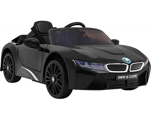 Дитяча акумуляторна машинка BMW I8 Lift Battery Car Чорна Дитяча акумуляторна машинка BMW I8 Lift Battery Car Чорна