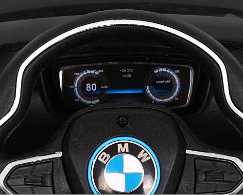 Дитяча акумуляторна машинка BMW I8 Lift Battery Car Чорна Дитяча акумуляторна машинка BMW I8 Lift Battery Car Чорна