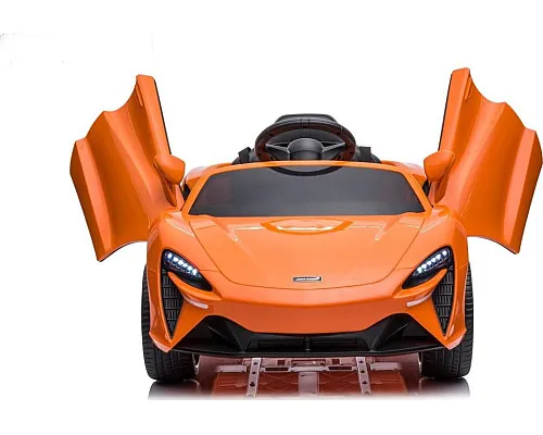 Дитяча акумуляторна машинка Дитячий McLaren Artura Помаранчева Дитяча акумуляторна машинка Дитячий McLaren Artura Помаранчева
