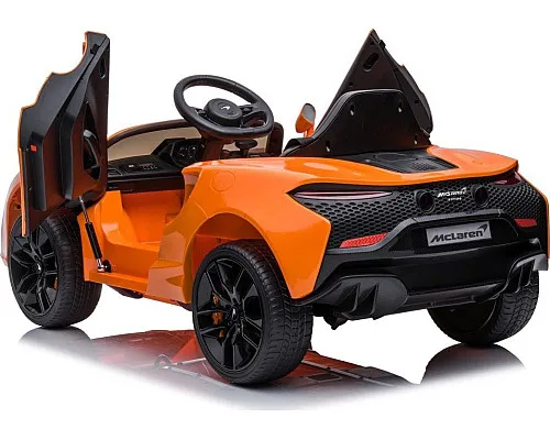 Дитяча акумуляторна машинка Дитячий McLaren Artura Помаранчева Дитяча акумуляторна машинка Дитячий McLaren Artura Помаранчева