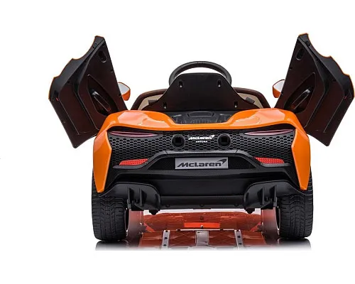 Дитяча акумуляторна машинка Дитячий McLaren Artura Помаранчева Дитяча акумуляторна машинка Дитячий McLaren Artura Помаранчева