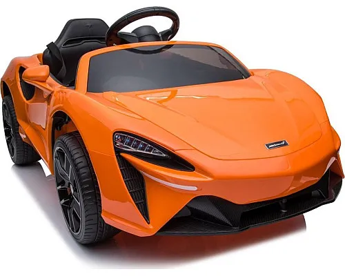 Дитяча акумуляторна машинка Дитячий McLaren Artura Помаранчева Дитяча акумуляторна машинка Дитячий McLaren Artura Помаранчева