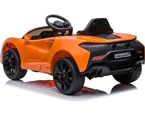 Дитяча акумуляторна машинка Дитячий McLaren Artura Помаранчева Дитяча акумуляторна машинка Дитячий McLaren Artura Помаранчева