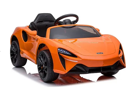 Дитяча акумуляторна машинка Дитячий McLaren Artura Помаранчева Дитяча акумуляторна машинка Дитячий McLaren Artura Помаранчева