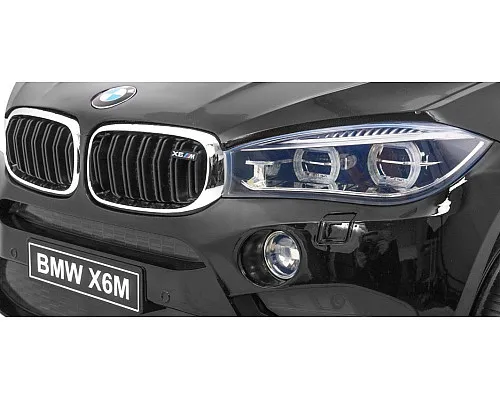 Дитяча акумуляторна машинка BMW X6M Чорна Дитяча акумуляторна машинка BMW X6M Чорна