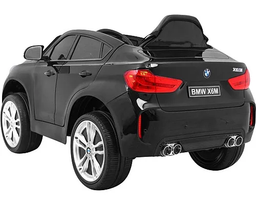 Дитяча акумуляторна машинка BMW X6M Чорна Дитяча акумуляторна машинка BMW X6M Чорна