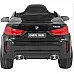 Дитяча акумуляторна машинка BMW X6M Чорна