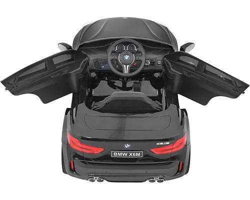 Дитяча акумуляторна машинка BMW X6M Чорна Дитяча акумуляторна машинка BMW X6M Чорна