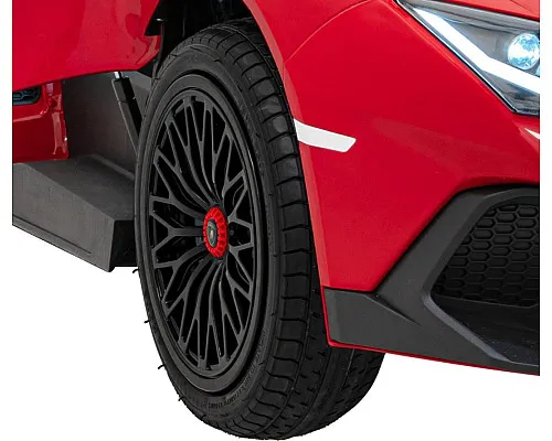 Дитяча акумуляторна машинка Lamborghini Aventador SV Червона Дитяча акумуляторна машинка Lamborghini Aventador SV Червона