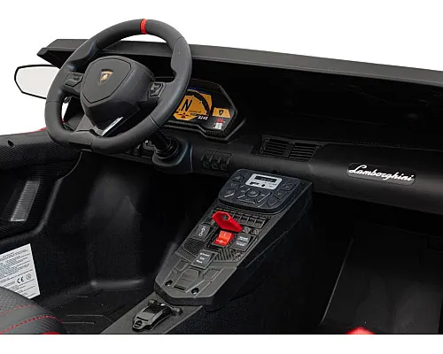Дитяча акумуляторна машинка Lamborghini Aventador SV Червона Дитяча акумуляторна машинка Lamborghini Aventador SV Червона