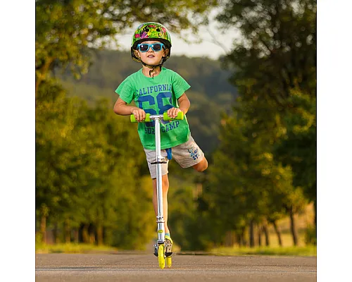 Самокат WORKER Racer Urban Boy з освітленими колесами Самокат WORKER Racer Urban Boy з освітленими колесами
