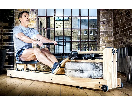 Веслувальний тренажер водний WaterRower  S4 Oak жовтий