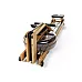 Веслувальний тренажер водний WaterRower  S4 Oak жовтий