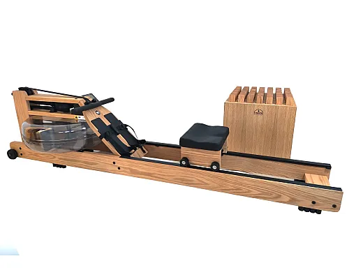 Веслувальний тренажер водний WaterRower  S4 Oak жовтий