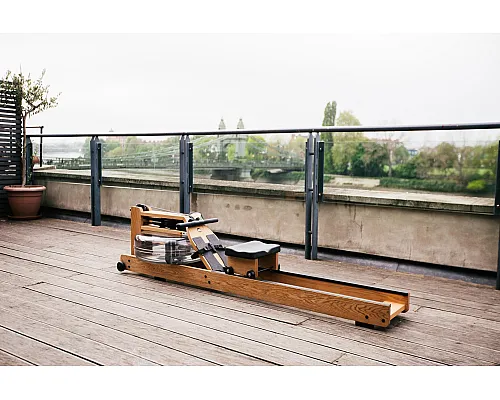 Веслувальний тренажер водний WaterRower  S4 Oak жовтий