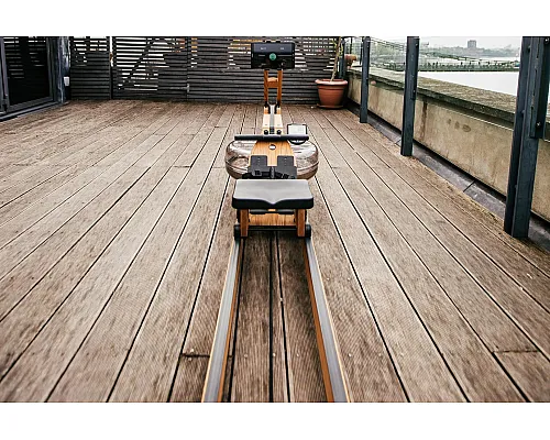 Веслувальний тренажер водний WaterRower  S4 Oak жовтий
