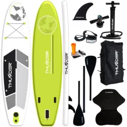 Надувна SUP дошка (Сапборд) THUNDER PLANET LIME 320