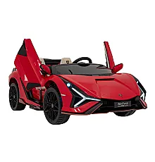 Дитяча акумуляторна машинка Lamborghini SIAN Red