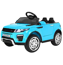 Дитячий електромобіль Rapid Racer Blue + Пульт + Вільний старт + EVA + MP3 LED