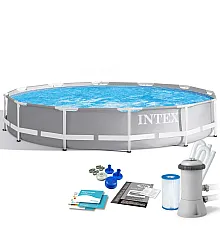 Басейн каркасний 9в1 INTEX 26712GN, 366 x 76 см 