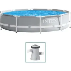 Басейн каркасний 3в1 INTEX 26702GN, 305 x 76 см 