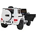 Дитяча акумуляторна машинка Mercedes AMG G63. Біла