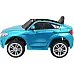 Дитяча акумуляторна машинка  BMW X6M Синя