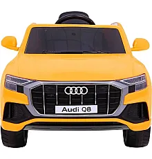 Дитяча акумуляторна машинка Audi Q8 Жовта