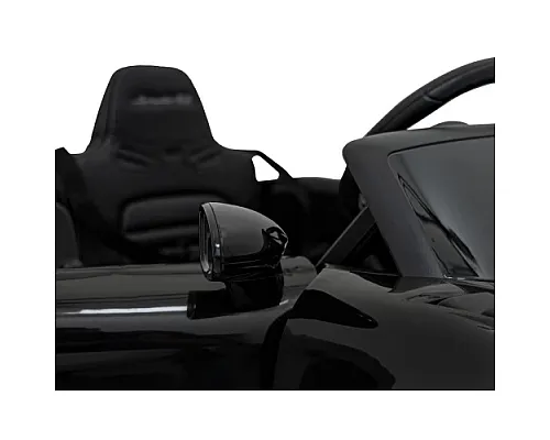 Дитяча акумуляторна машинка Porsche 718 фарбована Чорна