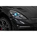 Дитяча акумуляторна машинка Porsche 718 фарбована Чорна